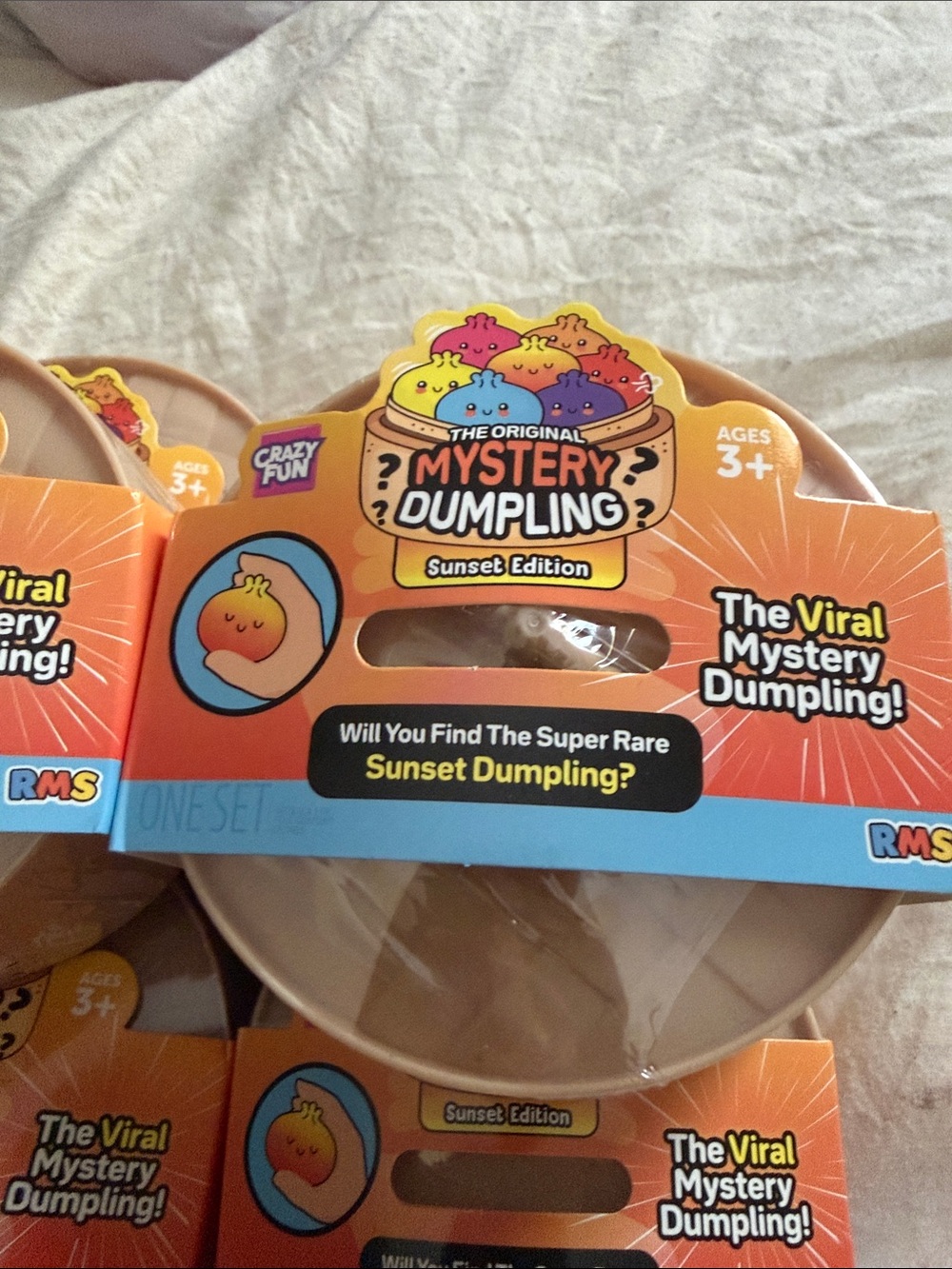 Crazy 8 Sunset Gradient Mystery Dumpling Toy